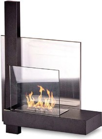 Kominek bioetanolowy VIENNA, biokominek ścienny, dł. 65 x wys. 75 x gł. 23
