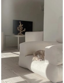 Rozkładany fotel z zielonym obiciem Karup Design Cube Olive Green