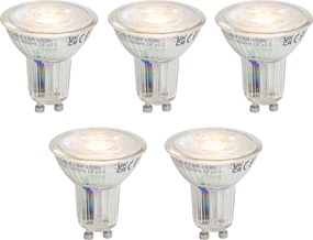 Zestaw 5 ściemnialnych żarówek LED GU10 50 3,9 W 450 lm 2700 K Longlife