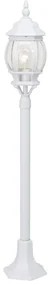 Brilliant - Lampa zewnętrzna ISTRIA 1xE27/60W/230V 112 cm IP23 biała