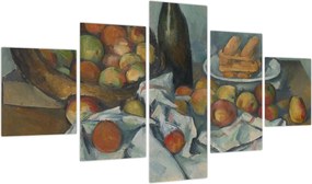 Obraz - Paul Cezanne, The Basket of Apples, reprodukcje (125x70 cm)