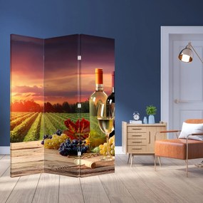 Parawan - Winnica z winem (126x170 cm)