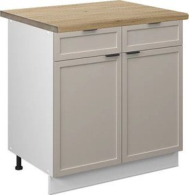 Szafka dolna do kuchni greybeige 80x60x82 fame-line