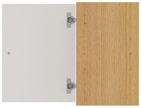 Szary element regału modułowego 33x43,5 cm Z Cube – Tenzo