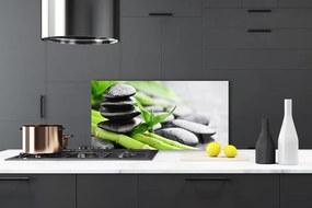 Panel nad blat kuchenny Świeżość Bambusa i Kamieni