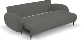 Sofa SOFT z funkcja spania i pojemnikiem CIEMNY SZARY RUN AGAIN 90