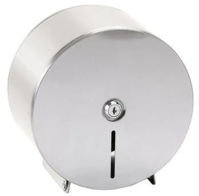 Dozownik na papier 20x20 cm, stal nierdzewna, kolor srebrny