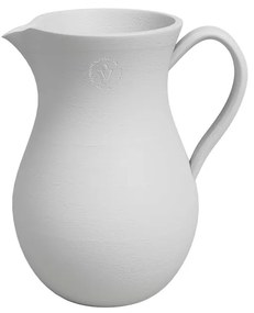 Biały ceramiczny ręcznie wykonany wazon (wysokość 30 cm) Harmonia – Artevasi