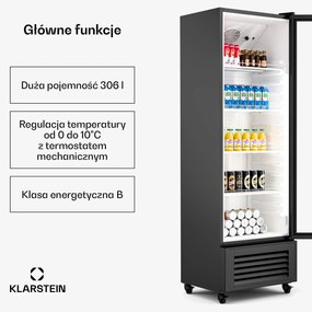 Klarstein GrandCooler lodówka na napoje, 306 l