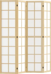 HOMCOM Składany Parawan Rozdzielający, Samodzielny Sichtschutz do Salonu, Sypialni, Biura, 160 x 170 cm