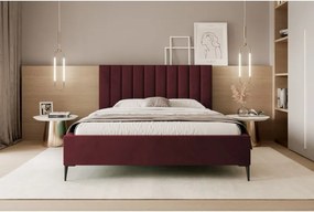 Łóżko Mona Slim III 200 Tkanina VELUTTO 32 stelaż metalowy