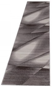 Dywan nowoczesny Miami brązowy 80 cm x 300 cm