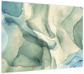 Obraz - Atramentowa abstracja (70x50 cm)