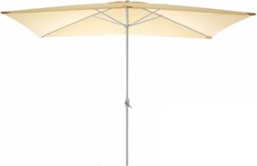 Ogrodowy parasol - prostokątny 2x3 m - champagne