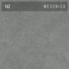 Szare tapicerowane łóżko dwuosobowe ze stelażem 140x200 cm Alano – MESONICA