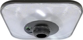 SOLSUMI Lampa uliczna solarna LED z wbudowanym czujnikiem, 25 W/3,2 V, IP54, 24000 mAh + pilot