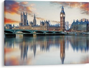 Obraz - Houses of Parliament w Londynie (70x50 cm)