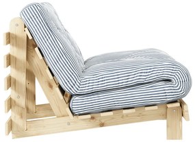 Fotel biały/jasnoniebieski Roots - Karup Design