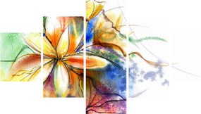 Obraz - Kwiat (125x70 cm)