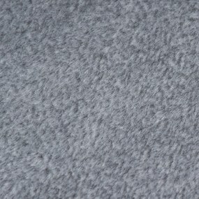 PawHut Drapak dla Kota z Jutową Matą Wisząca Piłka i Otworem Drzwiowym Jasnoszary MDF Plusz 40x40x57cm | Aosom PL