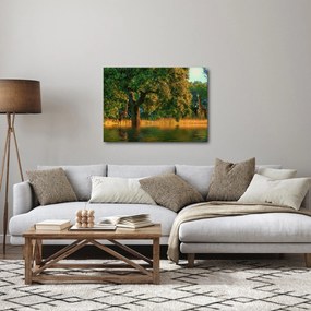 Obraz żyraf w naturze (70x50 cm)