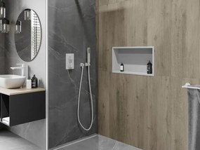 Mexen X-Wall-R półka wnękowa z kołnierzem 60 x 30 cm, biała - 1920603010