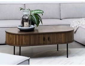 Stolik w dekorze dębu 60x120 cm Nola – Unique Furniture