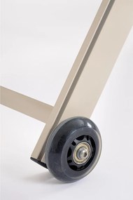 Metalowy leżak ogrodowy w naturalnym kolorze Taylor – Bizzotto