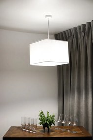 Lampa wisząca KWADRO LEN 008-40w20 biała BPS KONCEPT