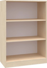 Niski regał biurowy z półkami Simple, 80x40x120,5 cm, index 80-3P
