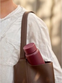 Bordowy kubek termiczny ze stali nierdzewnej 650 ml Singles – Zone