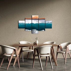 Obraz - Abstrakcja (125x70 cm)