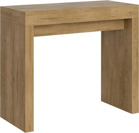 Konsola rozkładana 90x40/300 cm Roxell Dąb naturalny