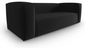 Czarna aksamitna sofa 200 cm Mackay – Cosmopolitan Design