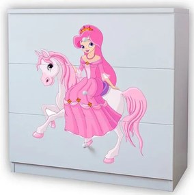 Komoda dla dziecka z szufladami mix F5-R02