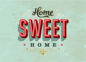 Obraz - Home sweet home (70x50 cm)