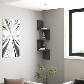 Półka Zikzak Anthracite