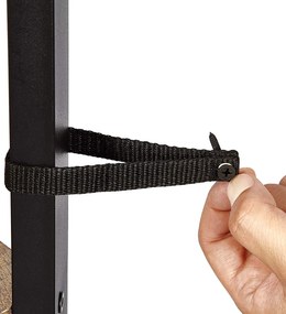 Narożny Regał na książki - artisan - LLS034B88