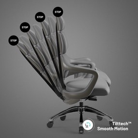 Fotel prezesa Diablo V-Modular, Shadow Grey