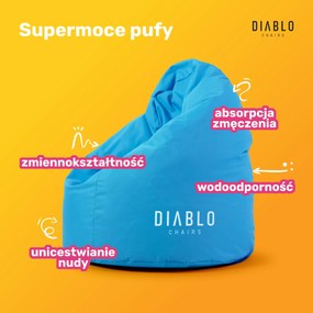 Pufa dla dziecka Diablo Chairs, niebieska