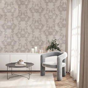 Fototapeta - Barokowy wzór w stylu vintage (196x136 cm)