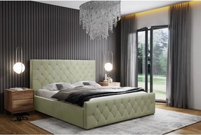 Łóżko Mona I 160 w tkaninie Magic Velvet 2237