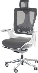 Krzesło biurowe MERRYFAIR Adelaide,  czarno-szary