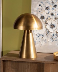 Lampa stołowa Mushroom Gold 48cm