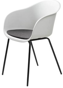 Białe krzesło Unique Furniture Topley