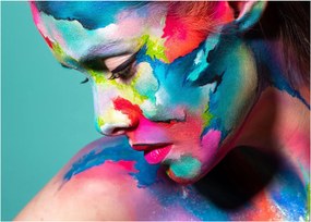 Obraz na szkle - Body art (70x50 cm)