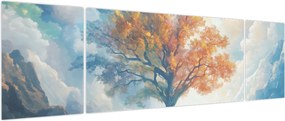 Obraz – Drzewo życia i miłości (170x50 cm)