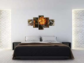 Obraz malarstwa z epoki starożytnej (125x70 cm)