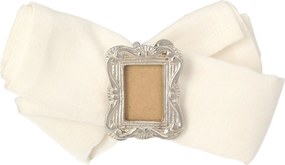 Obrączka na serwetkę Silver Frame