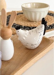 Ceramiczna kurka HENIQUE 8 cm biała - więcej wariantów